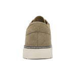 Front view of men's retro lace-up casual shoes