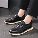 Men's slip-on business casual shoes